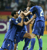 Mondial 2006 / Demi-finale: L'Italie, premi?re finaliste