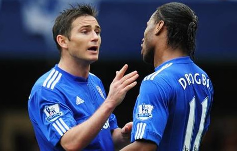Lampard ne veut pas du départ de Drogba