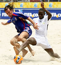 Beach Soccer/ Mondial 2007 : Le Sénégal et le Nigeria sortent en quart