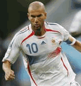 FIFA / Zidane meilleur joueur du Mondial 2006