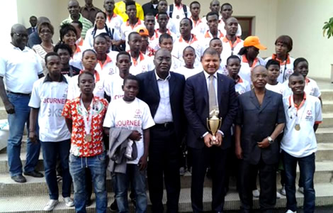 Les selections ivoiriennes de Special Olympics honorées