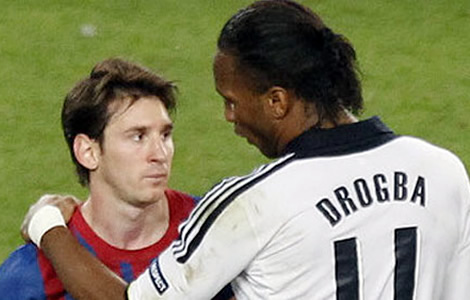Messi a refoulé Drogba