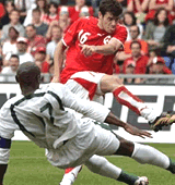 Football: la Suisse et la C?te d'Ivoire font match nul 1-1