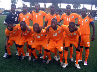La Côte d'Ivoire dans le groupe B