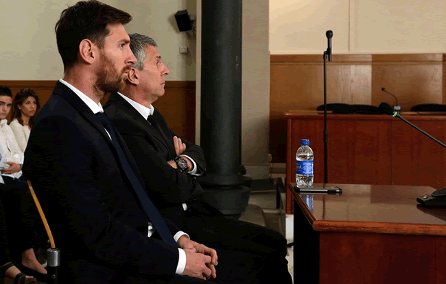 Messi désigné coupable
