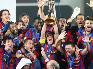 Yaya et le Barça champions du monde