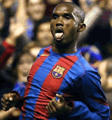 Ligue des champions/ Barcelone: Samuel Eto’o écarté